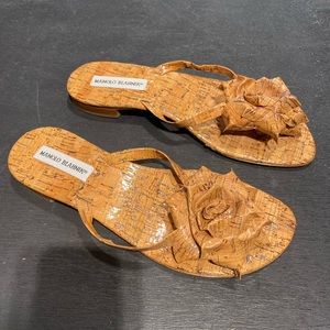 Manolo Blahnik Patricia Sandals *New